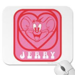 TJ Mouse Pad - Pink With Flowers