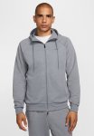 Nike Dri-fit Uv Full-zip Performance Hoodie- Cool Grey