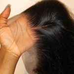 Cheap 13X4 HD Lace Frontal Closure Ear To Ear Straight Transparent Lace Frontal Human Hair Closures Pre Plucked With Baby Hair 1