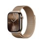 Apple Watch Series 10 42MM Titanium Case With Milanese Loop - Gold Titanium