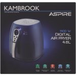 Kambrook Aspire 4.6L Digital Air Fryer Navy Blue