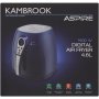 Kambrook Aspire Digital Air Fryer Navy Blue 4.6L