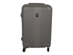Smte -quad Wheel Quality Travel Ware 1 Piece Alin-grey 55 Cm With Keychain
