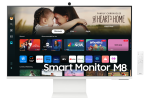 Samsung 32" Smart Monitor M80D Uhd Usb-c With Speakers & Remote Warm White