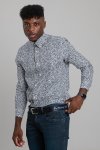 Ditsy Floral Print Shirt - Navy - Double Extra Large Navy