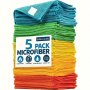 1/5/10Pcs Multi-Purpose Microfiber Cloth - Streak-Free Super Absorbent - Ideal For Kitchen And Bathroom Surfaces