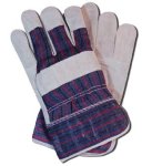 Chrome Candy Stripe Wrist Glove - Grey Wrist