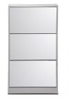 Element Mirror Shoe Cabinet 3 Tier Maple Fine Living