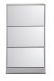 Element Mirror Shoe Cabinet 3 Tier Maple Fine Living