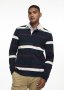 Striped Cotton Rugby Golfer