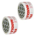 Tape Fragile Tape 40M Pack Of 2