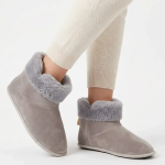 Hi Top Slippers - Grey - 9