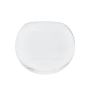 Rose Bowl/vase- Sheer Rim - 12CM H X 8.5CM W