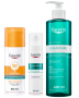 Eucerin Set: Dermopure Triple Effect Serum+cleansing Gel+sun Oil Control