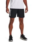 Men's Ua Woven Emboss Shorts - Black 3XL