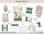 Cot Duvet Bedding Croc And Giraffe Set