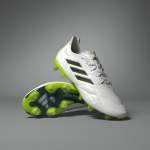 Adidas Unisex Copa PURE.1 Fg Soccer Boots In Cloud White Core Black Lucid Lemon - Cloud White Core Black Lucid