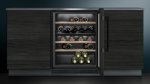 Siemens - IQ500 120 Litres Built-in Wine Cooler With Glass Door
