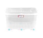 Clip & Lock Storage Box 50LT Clear