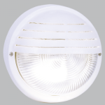 Round Eyelid Pvc Bulkhead – Black white IP44 Es