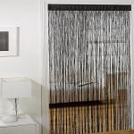 Retro Chic Glitter String Door Curtain 100 X 200 Cm