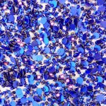 Fancy Knitted Tulle Cef 159752 Royal