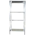Shelving Unit - Galvanized - 900MM X 400MM X 1900MM Chef& 039 S Depot
