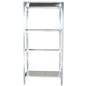 Shelving Unit - Galvanized - 900MM X 400MM X 1900MM Chef& 039 S Depot