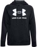 Women's Ua Rival Fleece Logo Hoodie - BLACK-002 XXL