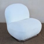 Cream Chair – No Arm Rest – 76X70X75CM