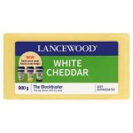 Lancewood White Cheddar Cheese 900G