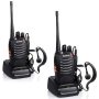 A Pair 2WAY Radio Set Walkie Talkie 00-470MHZ Uhf Fm Transceiver