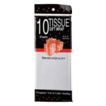 Tissue Paper - Tissue Gift Wraps - White - 50CM X 66CM - 10 Sheets - 6 Pack