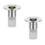 2 Pack Press Type 304 Stainless Steel Mesh Sink Strainer