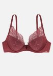 Abelia Light Padded Plunge - Red