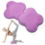 Mbkhfll 2 Packs Yoga Knee Pad Cushion Extra Thick For Knees Elbows Wrist Hands Head Foam Pilates Kneeling Pad Yoga Knee Cushion Thick Exercise Pads Fo