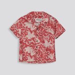 BOYS Printed Shirt - 10 Red