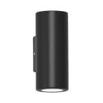 Alcor Round Dual Wall Light - Black White - Cream