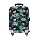 Printed Luggage Protector - Flamingo Fest - L