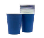 Paper Cup Navy Blue - 10 Pcs