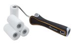 Rollingdog 2 Inch Foam Paint Roller - Paint Rollers For Glossing At Tight Places And For Craft Works Leaving A Smooth Surface 5