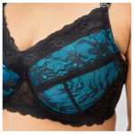 Monroe Nursing Bra D E F Cups - 42D Cobalt Blue