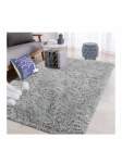 Smte Soft Shaggy Rug Grey With Keychain