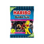 Hario Haribo Veggie Dunkle Tute Liquorice Sweets - 175G