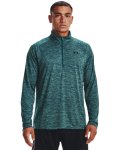 Men's Ua Tech Zip Long Sleeve - Tourmaline Teal Sm