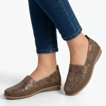 Pierre Cardin Riviera 18 Loafer - Brown Floral - 8