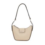 K signature Medium Zip Shoulder -trench Beige