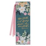 Be Still And Know That I Am God Teal Faux Leather Bookmark