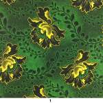 90CM Two-toned 3 Cats Shwe-shwe Fabric Per Meter 1