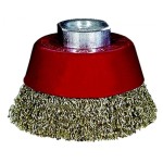 Tork Craft Crimped Wire Cup Brush - 75mm M14 Thread - Bulk
